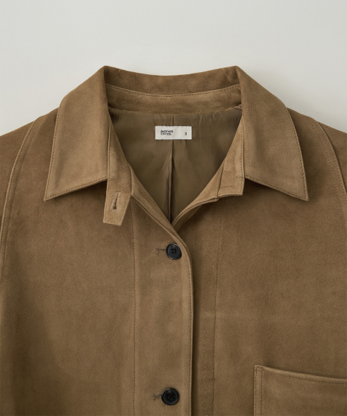 ANOTHER OFFICE WOMEN(アナザー オフィス ウーマン)の「w. Leather Coverall Jacket (Camel)(ライダースジャケット・レディース・その他・FREE)」の3枚目の写真