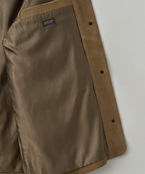 ANOTHER OFFICE WOMEN(アナザー オフィス ウーマン)の「w. Leather Coverall Jacket (Camel)(ライダースジャケット・レディース・その他・FREE)」の5枚目の写真