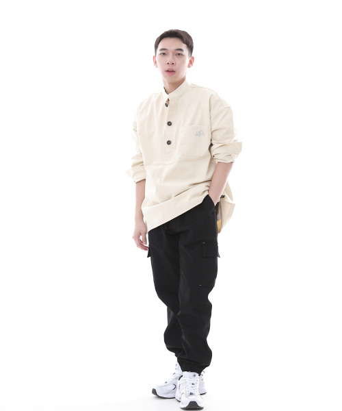 SAINTCREW(セントクルー)の「レトロラインカーゴジョガーパンツ RL-311CJ ブラック(スウェットパンツ・レディース・その他・SMALL/MEDIUM/LARGE/X-LARGE)」の8枚目の写真