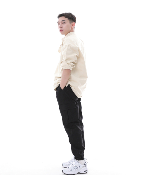 SAINTCREW(セントクルー)の「レトロラインカーゴジョガーパンツ RL-311CJ ブラック(スウェットパンツ・レディース・その他・SMALL/MEDIUM/LARGE/X-LARGE)」の9枚目の写真