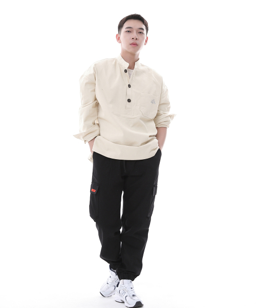 SAINTCREW(セントクルー)の「レトロラインカーゴジョガーパンツ RL-311CJ ブラック(スウェットパンツ・レディース・その他・SMALL/MEDIUM/LARGE/X-LARGE)」の11枚目の写真