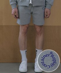 replaycontainer（リプレイコンテナ）の「RC round logo sweat shorts (gray)（その他パンツ）」