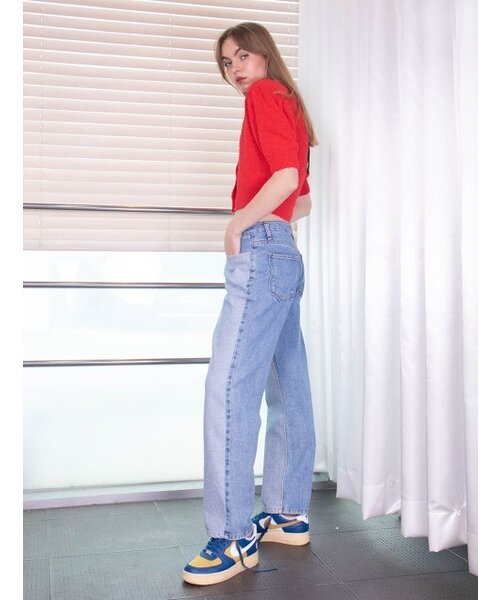 KATRINA K(カトリーナケイ)の「ダブルトーンデニムパンツ(デニムパンツ・レディース・その他・SMALL/MEDIUM/LARGE/X-LARGE)」の2枚目の写真