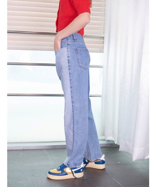 KATRINA K(カトリーナケイ)の「ダブルトーンデニムパンツ(デニムパンツ・レディース・その他・SMALL/MEDIUM/LARGE/X-LARGE)」の4枚目の写真