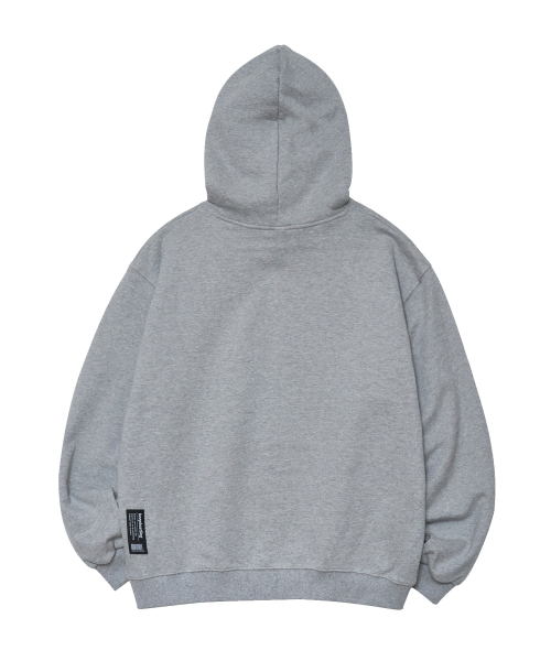 KEEPHUSTLING(キープハッスリング)の「24/7 アーチロゴ フードパーカー (グレー)(パーカー・レディース・グレー・MEDIUM/X-LARGE)」の2枚目の写真