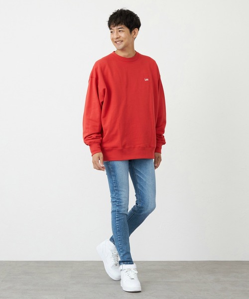 Lee(リー)の「Lee/リー【ハイパワーストレッチ】Lee LASTIC スキニーデニムパンツ(デニムパンツ・メンズ・ブルー/ブラック系その他・MEDIUM/X-LARGE/SMALL/LARGE/X-SMALL)」の8枚目の写真