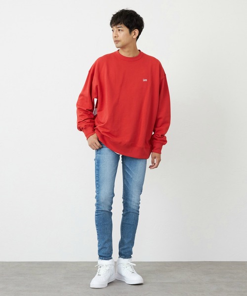 Lee(リー)の「Lee/リー【ハイパワーストレッチ】Lee LASTIC スキニーデニムパンツ(デニムパンツ・メンズ・ブルー/ブラック系その他・MEDIUM/X-LARGE/SMALL/LARGE/X-SMALL)」の4枚目の写真