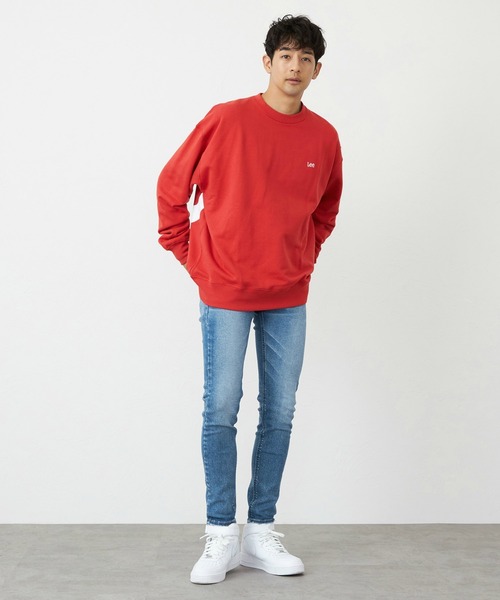 Lee(リー)の「Lee/リー【ハイパワーストレッチ】Lee LASTIC スキニーデニムパンツ(デニムパンツ・メンズ・ブルー/ブラック系その他・MEDIUM/X-LARGE/SMALL/LARGE/X-SMALL)」の5枚目の写真
