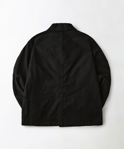 OUTSTANDING（アウトスタンディング）の「[MUT lab] MOLESKIN FRENCH WORK JACKET_BLACK（ミリタリージャケット・メンズ・その他・SMALL/MEDIUM/LARGE/X-LARGE）」の2枚目の写真