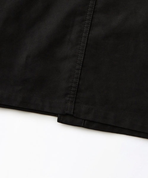 OUTSTANDING（アウトスタンディング）の「[MUT lab] MOLESKIN FRENCH WORK JACKET_BLACK（ミリタリージャケット・メンズ・その他・SMALL/MEDIUM/LARGE/X-LARGE）」の10枚目の写真