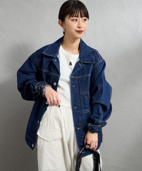 [LEVI’S/リーバイス] TYPE 1 TRUCKER デニムジャケット(インディゴブルー)