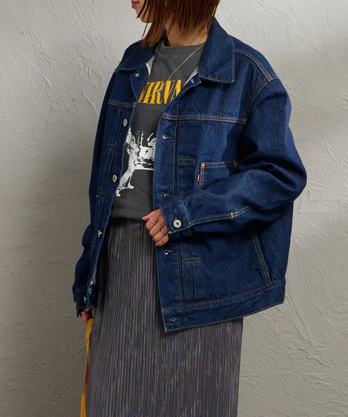 [LEVI’S/リーバイス] TYPE 1 TRUCKER デニムジャケット(インディゴブルー)