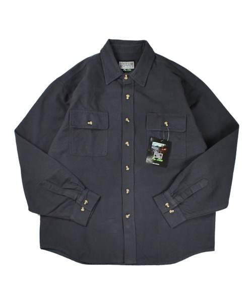 INNOCENT（イノセント）の「【T14】【GUIDE’S CHOICE/ガイド チョイス】MOLESKIN CP0 SHIRTS（シャツ/ブラウス・メンズ・ブラウン/チャコールグレー/オリーブ・X-LARGE/XX-LARGE/LARGE）」の2枚目の写真