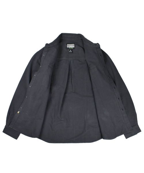 INNOCENT（イノセント）の「【T14】【GUIDE’S CHOICE/ガイド チョイス】MOLESKIN CP0 SHIRTS（シャツ/ブラウス・メンズ・ブラウン/チャコールグレー/オリーブ・X-LARGE/XX-LARGE/LARGE）」の4枚目の写真