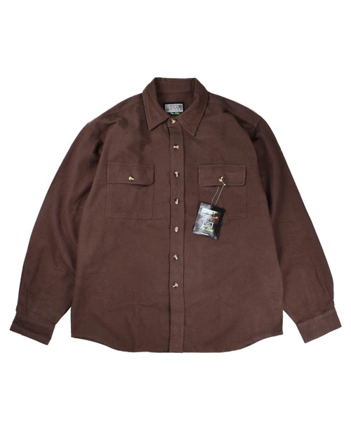 INNOCENT（イノセント）の「【T14】【GUIDE’S CHOICE/ガイド チョイス】MOLESKIN CP0 SHIRTS（シャツ/ブラウス・メンズ・ブラウン/チャコールグレー/オリーブ・X-LARGE/XX-LARGE/LARGE）」の8枚目の写真
