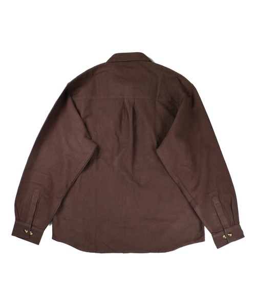 INNOCENT（イノセント）の「【T14】【GUIDE’S CHOICE/ガイド チョイス】MOLESKIN CP0 SHIRTS（シャツ/ブラウス・メンズ・ブラウン/チャコールグレー/オリーブ・X-LARGE/XX-LARGE/LARGE）」の13枚目の写真