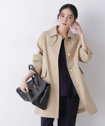 NANO universe | ボンディングステンカラーコート(ステンカラーコート)