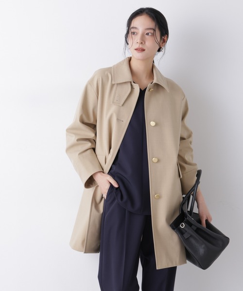 ボンディングステンカラーコート（ステンカラーコート）｜NANO