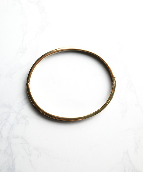 ARCHIVER（アーカイバ）の「【Wc】【it】【ANARKH（アナンケ）】クローバーモチーフ ストーンバングル（バングル/リストバンド・レディース・シルバー/ゴールド・FREE）」の4枚目の写真