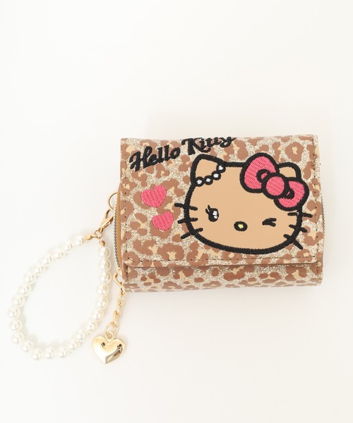 セール】日焼けｷﾃｨｸﾞﾘｯﾀｰﾋｮｳ柄ﾐﾆ財布（財布）｜sanrio（サンリオ）の