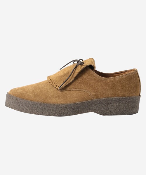 MACKINTOSH LONDON(マッキントッシュ ロンドン)の「【LEON掲載】【SANDERS】Brit Shoe with KILTIE(スニーカー・メンズ・ブラック/グリーン系その他5/ブラウン系その他5・25.5cm/26.5cm/25.0cm)」の2枚目の写真