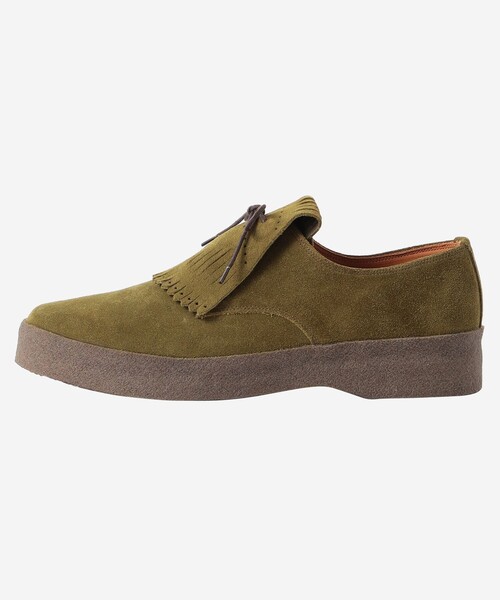 MACKINTOSH LONDON(マッキントッシュ ロンドン)の「【LEON掲載】【SANDERS】Brit Shoe with KILTIE(スニーカー・メンズ・ブラック/グリーン系その他5/ブラウン系その他5・25.5cm/26.5cm/25.0cm)」の3枚目の写真