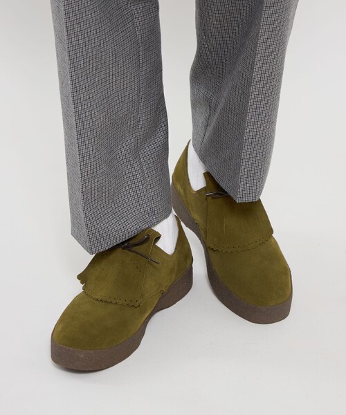 MACKINTOSH LONDON(マッキントッシュ ロンドン)の「【LEON掲載】【SANDERS】Brit Shoe with KILTIE(スニーカー・メンズ・ブラック/グリーン系その他5/ブラウン系その他5・25.5cm/26.5cm/25.0cm)」の13枚目の写真