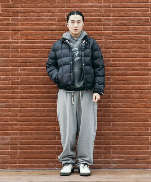 LORES（ロアス）の「Script Dyed Hoodie - Charcoal（パーカー・レディース・その他・M/L/XL）」の6枚目の写真