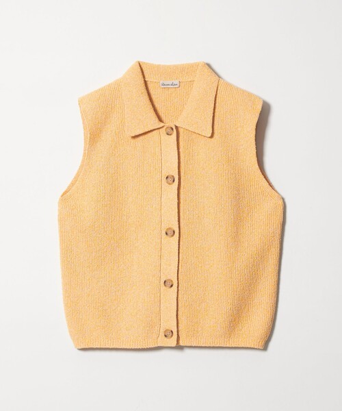 Steven Alan(スティーブンアラン)の「<Steven Alan>ブークレヤーン ポロカラー ニット ベスト(ニット/セーター・レディース・ターコイズブルー/イエロー・FREE)」の17枚目の写真