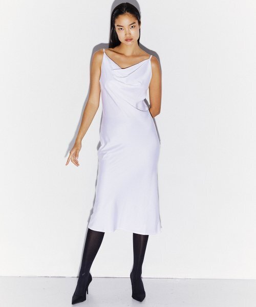 KIMDOH(キムド)の「DREYPE COWL DRESS WHITE(ワンピース・レディース・その他・FREE)」の2枚目の写真