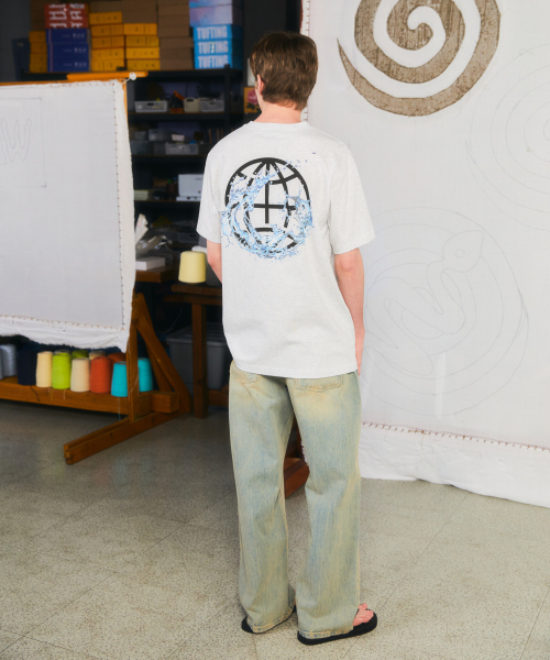 LMCの「WATER SPLASH TEE light heather gray（Tシャツ/カットソー・レディース・その他・S/M/L/XL）」の3枚目の写真
