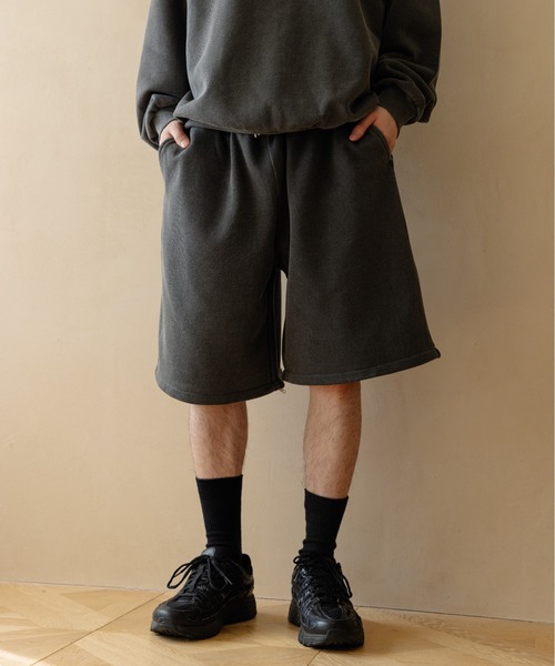 Remember.（リメンバー）の「2way裏毛ルーズスウェットパンツ / 2-Way Loose Fit Sweatpants（スウェットパンツ・メンズ・ネイビー/ブラウン/ライトグレー/ブラック・LARGE/MEDIUM）」の15枚目の写真