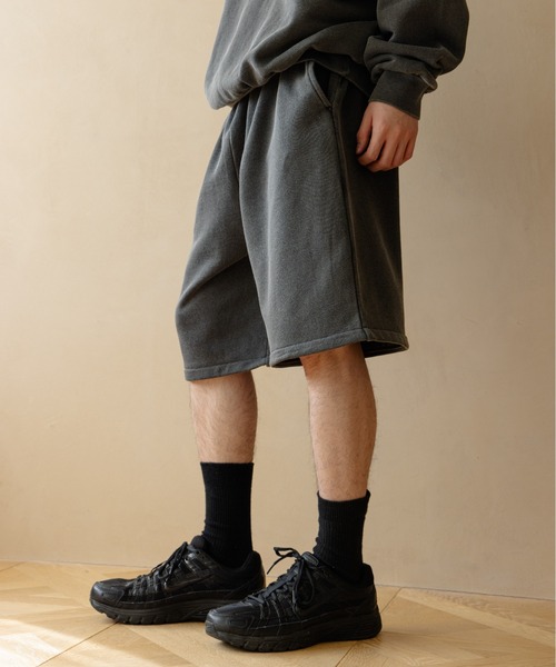 Remember.（リメンバー）の「2way裏毛ルーズスウェットパンツ / 2-Way Loose Fit Sweatpants（スウェットパンツ・メンズ・ネイビー/ブラウン/ライトグレー/ブラック・LARGE/MEDIUM）」の16枚目の写真