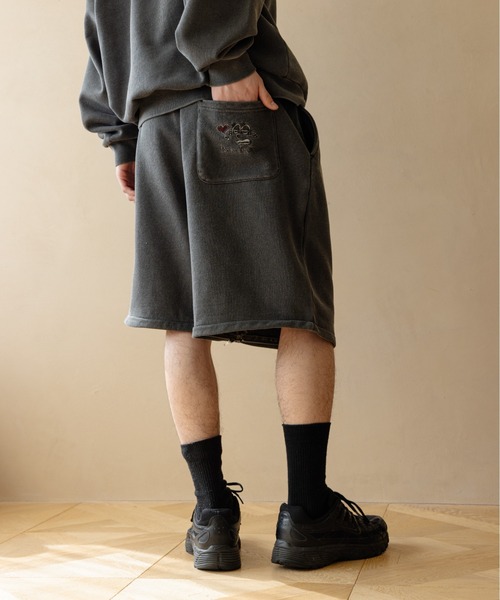 Remember.（リメンバー）の「2way裏毛ルーズスウェットパンツ / 2-Way Loose Fit Sweatpants（スウェットパンツ・メンズ・ネイビー/ブラウン/ライトグレー/ブラック・LARGE/MEDIUM）」の17枚目の写真