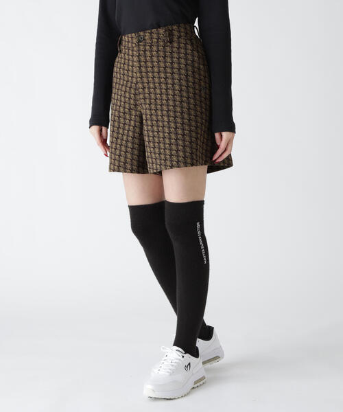 MASTER BUNNY EDITION(マスターバニーエディション)の「【MASTER BUNNY EDITION】千鳥ジャガード(その他パンツ・レディース・ホワイト/ベージュ・SMALL/MEDIUM/LARGE)」の14枚目の写真