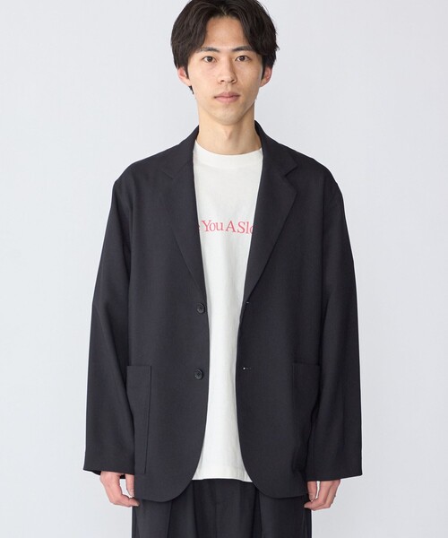SHIPS(シップス)の「SHIPS: Comfy Line ジャケット(テーラードジャケット・メンズ・ネイビー/チャコールグレー・SMALL/MEDIUM/LARGE/X-LARGE)」の9枚目の写真