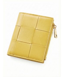 STYLE DELI（スタイルデリ）の「【DELI by】編み込みラムレザー二つ折りウォレット（財布）」