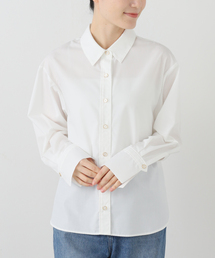 La TOTALITE | 【洗える】スリットカフスシャツ(シャツ/ブラウス)