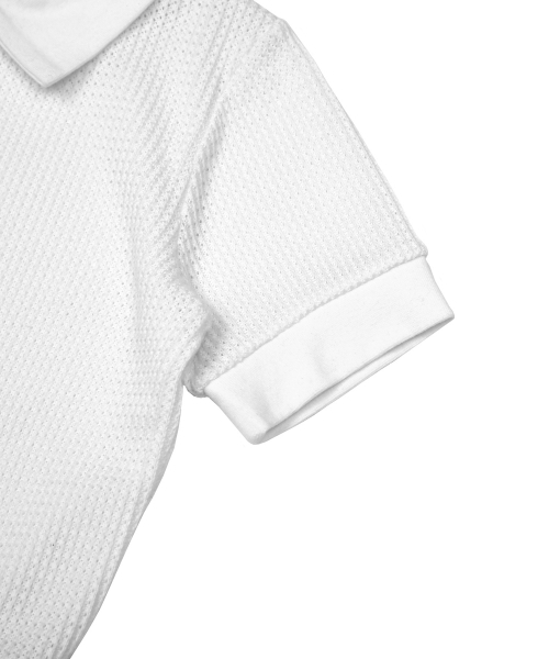 HIGH SCHOOL DISCO(ハイスクールディスコ)の「See Through PK Shirt_White(ポロシャツ・レディース・その他・FREE)」の4枚目の写真