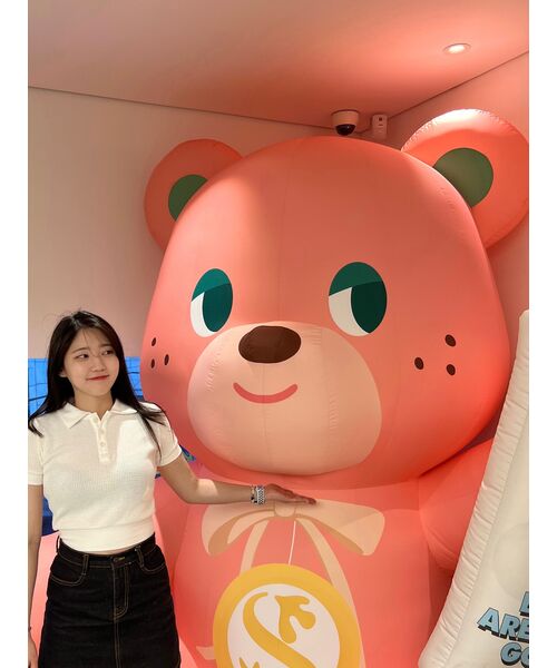 HIGH SCHOOL DISCO(ハイスクールディスコ)の「See Through PK Shirt_White(ポロシャツ・レディース・その他・FREE)」の9枚目の写真