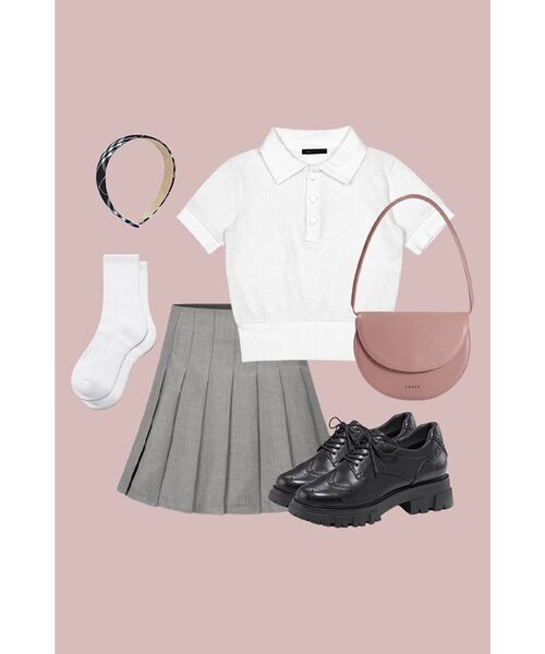 HIGH SCHOOL DISCO(ハイスクールディスコ)の「See Through PK Shirt_White(ポロシャツ・レディース・その他・FREE)」の21枚目の写真
