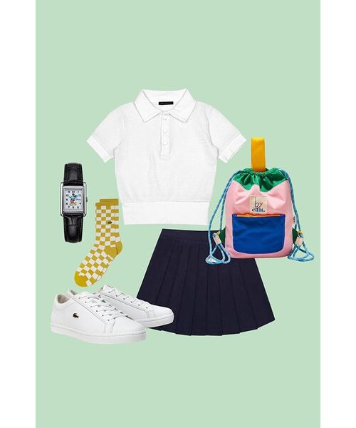 HIGH SCHOOL DISCO(ハイスクールディスコ)の「See Through PK Shirt_White(ポロシャツ・レディース・その他・FREE)」の22枚目の写真