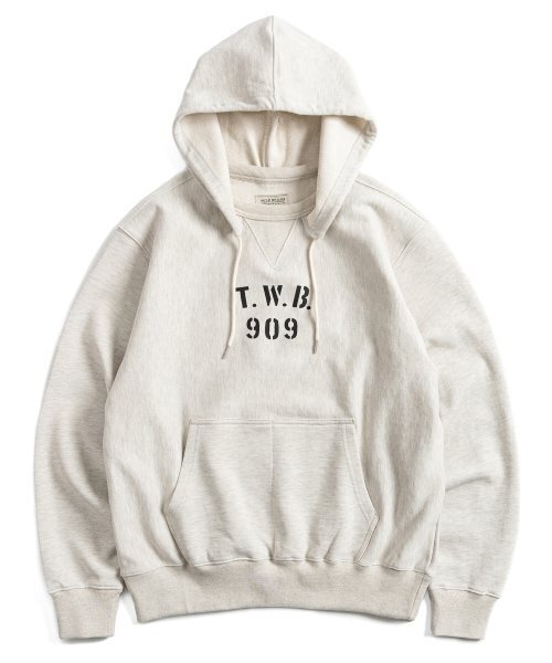 WILD BRICKS(ワイルドブリックス)の「TWB ATTACHED HOODIE (oatmeal)(パーカー・メンズ・その他・M/L/XL)」の1枚目の写真