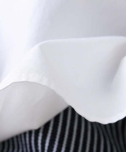 coen(コーエン)の「ハケメバンドカラーシャツ(シャツ/ブラウス・メンズ・ホワイト/ネイビー・SMALL/MEDIUM/LARGE/X-LARGE)」の13枚目の写真