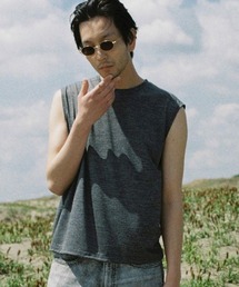 LIDNM（リドム）の「MERINO WOOL SLEEVELESS TEE（Tシャツ/カットソー）」