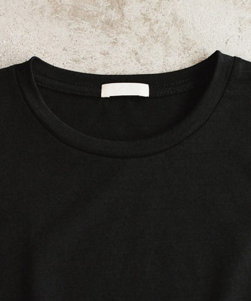 LIDNM（リドム）の「MERINO WOOL SLEEVELESS TEE（Tシャツ/カットソー・メンズ・ブラック/ヘザーグレー・LARGE/MEDIUM/SMALL）」の15枚目の写真