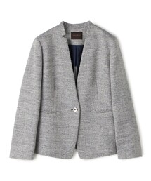 TOMORROWLAND collection（トゥモローランドコレクション）の「フラットテープ キザミカラージャケット（ノーカラージャケット）」