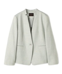 TOMORROWLAND｜トゥモローランドのノーカラージャケット通販 - ZOZOTOWN