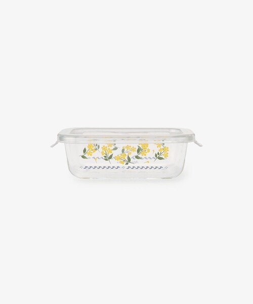 Afternoon Tea（アフタヌーンティー）の「フルールデュクール耐熱ガラス保存容器S（キッチンツール・レディース・クリア・ONE SIZE）」の2枚目の写真