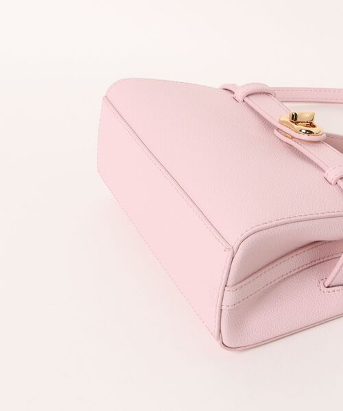 CHARLES & KEITH(チャールズ & キース)の「【日本限定】Aubrielle オブリエル トップハンドルバッグ(ハンドバッグ・レディース・ピンク・S)」の12枚目の写真